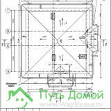 План кровли частного дома